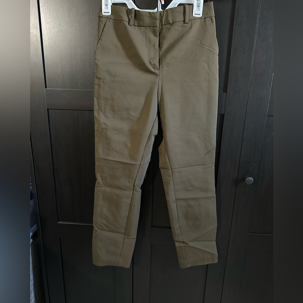 Dark Olive Capris